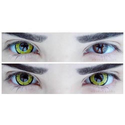 Western Eyes Twilight Yellow (1 lens/pack)-Colored Contacts-UNIQSO UK