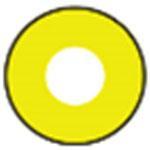 Kazzue Crazy Lens with Power - Mad Hatter (1 lens/pack)-Crazy Contacts-UNIQSO