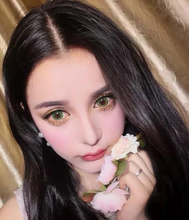 Kazzue Fairy Green (1 lens/pack)-Colored Contacts-UNIQSO