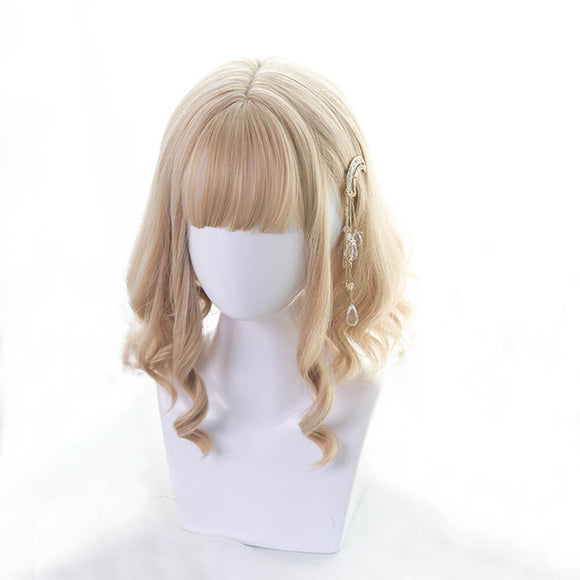 Curly Bob Wig