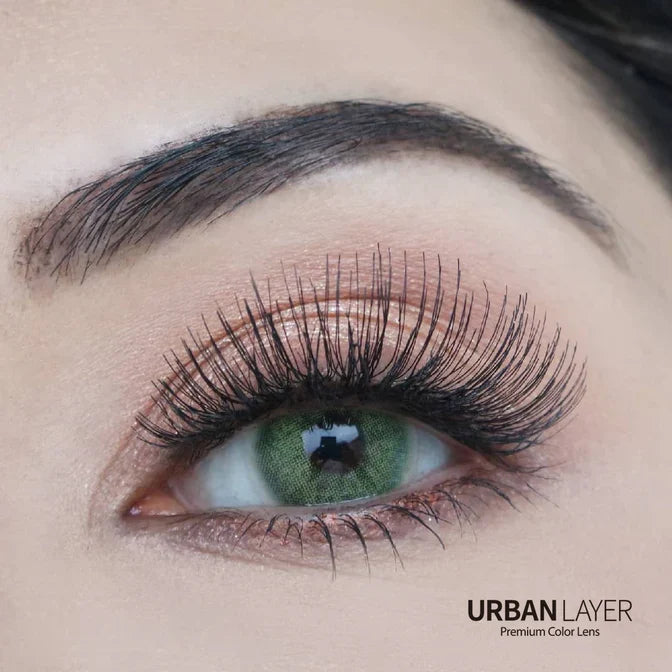 Urban Layer Cloud Green (1 lens/pack)-Colored Contacts-UNIQSO UK