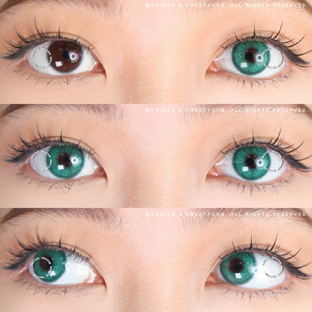 1 Day Sweety Fruit Juice Green (2 or 10 lenses/pack)-Colored Contacts-UNIQSO UK