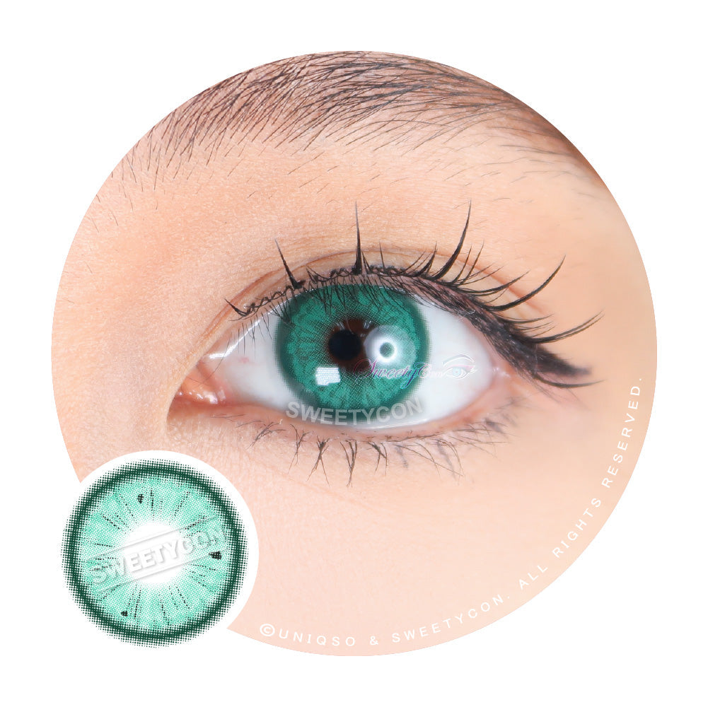 1 Day Sweety Fruit Juice Green (2 or 10 lenses/pack)-Colored Contacts-UNIQSO UK