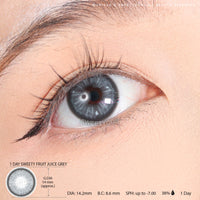 1 Day Sweety Fruit Juice Grey (2 or 10 lenses/pack)-Colored Contacts-UNIQSO UK