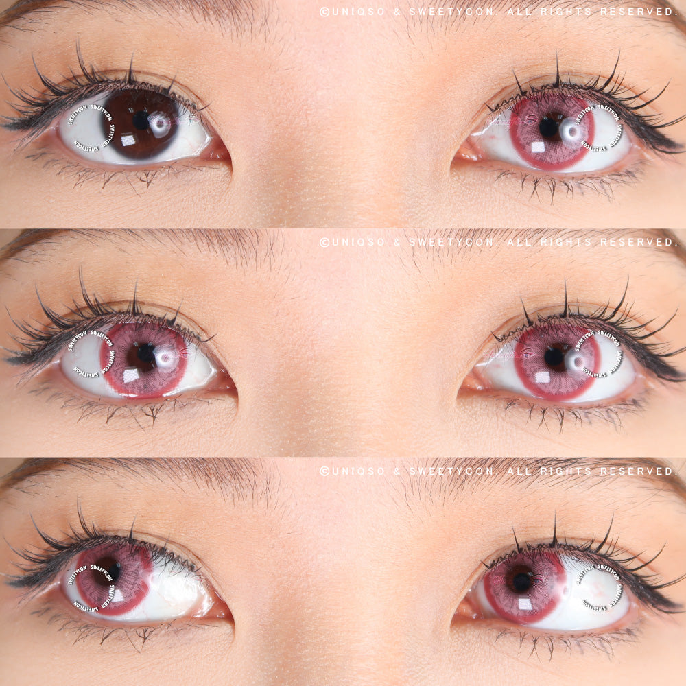 1 Day Sweety Fruit Juice Pink (2 or 10 lenses/pack)-Colored Contacts-UNIQSO UK
