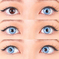 1 Day Sweety Star Tears Blue (2 or 10 lenses/pack)-Colored Contacts-UNIQSO