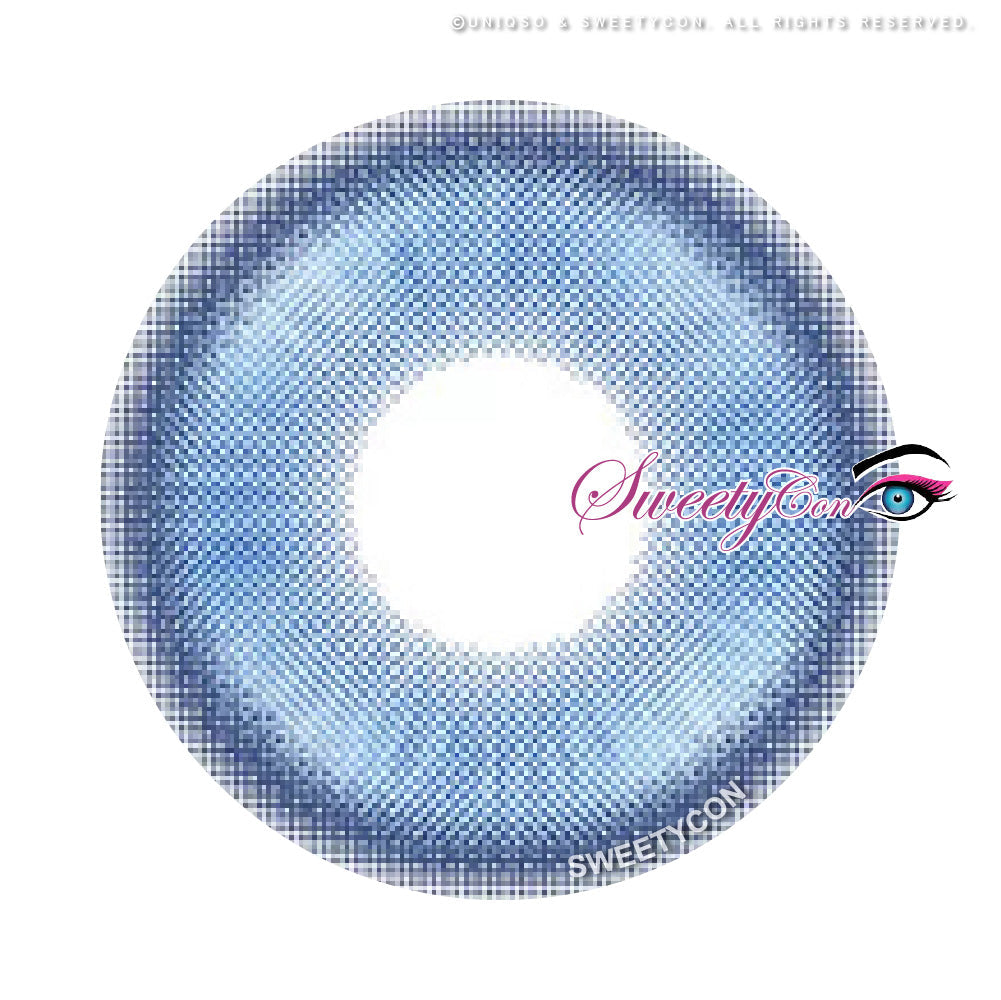 1 Day Sweety Star Tears Blue (2 or 10 lenses/pack)-Colored Contacts-UNIQSO