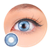 1 Day Sweety Star Tears Blue (2 or 10 lenses/pack)-Colored Contacts-UNIQSO