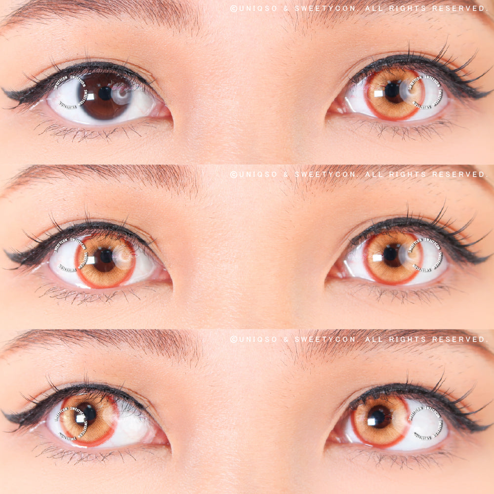 1 Day Sweety Star Tears Brown (2 or 10 lenses/pack)-Colored Contacts-UNIQSO UK