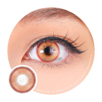 1 Day Sweety Star Tears Brown (2 or 10 lenses/pack)-Colored Contacts-UNIQSO UK