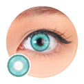 1 Day Sweety Star Tears Cyan Green (2 or 10 lenses/pack)-Colored Contacts-UNIQSO UK