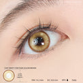 1 Day Sweety Star Tears Golden Brown (2 or 10 lenses/pack)-Colored Contacts-UNIQSO UK