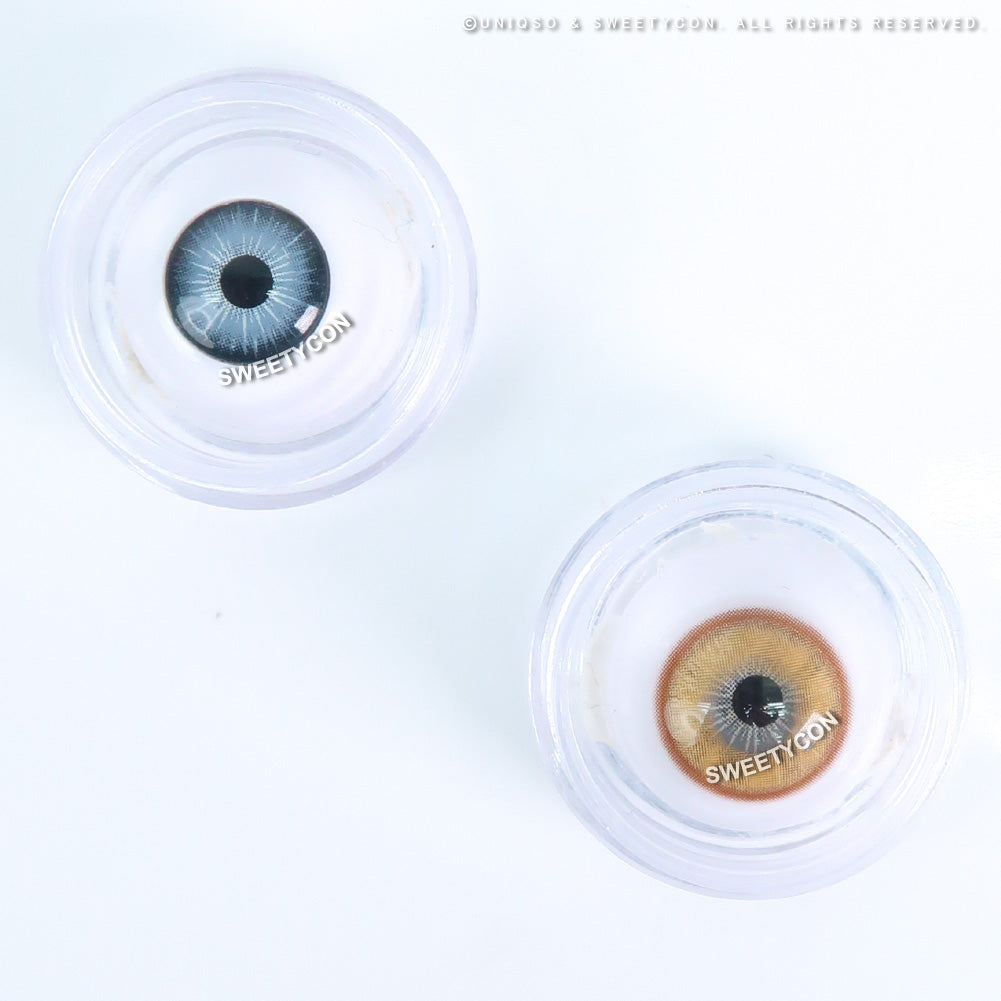 1 Day Sweety Star Tears Golden Brown (2 or 10 lenses/pack)-Colored Contacts-UNIQSO UK