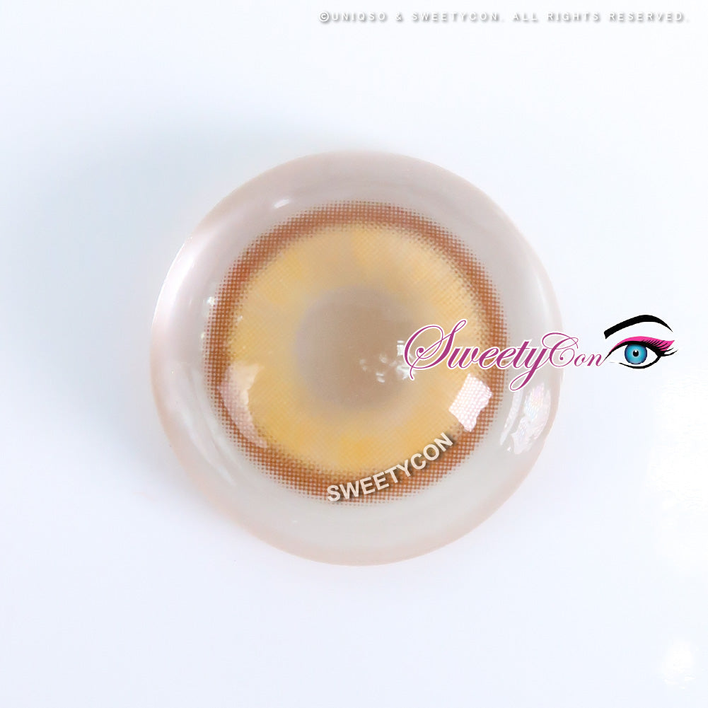 1 Day Sweety Star Tears Golden Brown (2 or 10 lenses/pack)-Colored Contacts-UNIQSO UK