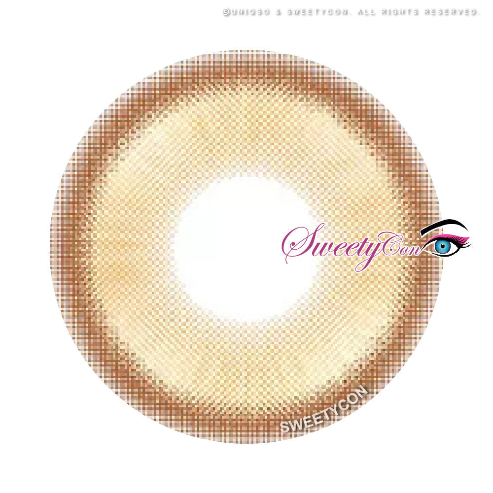 1 Day Sweety Star Tears Golden Brown (2 or 10 lenses/pack)-Colored Contacts-UNIQSO UK