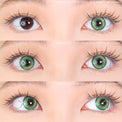 1 Day Sweety Star Tears Green (2 or 10 lenses/pack)-Colored Contacts-UNIQSO UK