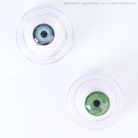 1 Day Sweety Star Tears Green (2 or 10 lenses/pack)-Colored Contacts-UNIQSO UK