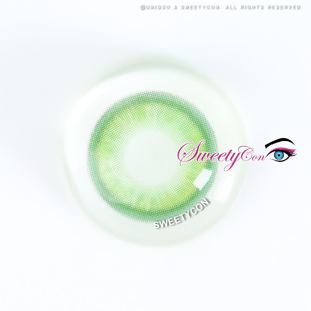 1 Day Sweety Star Tears Green (2 or 10 lenses/pack)-Colored Contacts-UNIQSO UK