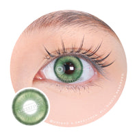 1 Day Sweety Star Tears Green (2 or 10 lenses/pack)-Colored Contacts-UNIQSO UK