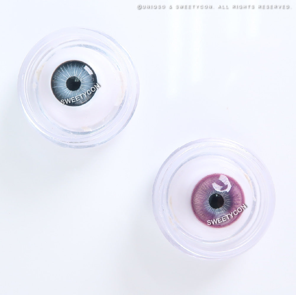 1 Day Sweety Star Tears Violet (2 or 10 lenses/pack)-Colored Contacts-UNIQSO UK