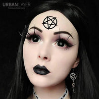 Colorvue Mini Sclera Lens Black Titan (2 lenses/pack)-Mini Sclera Contacts-UNIQSO UK