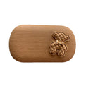 Little Bear Wooden Print Elegance Contact Lens Case Travel Kit-Lens Case-UNIQSO