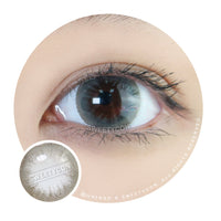 Western Eyes Bubble Grey (1 lens/pack)-Colored Contacts-UNIQSO