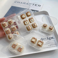 Cute 3D Contact Lens Case Travel Kit (6 Pairs)-Lens Case-UNIQSO