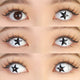 Sweety Anime Black Star (1 lens/pack)-Colored Contacts-UNIQSO