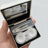 Little Charcoal Contact Lens Case Travel Kit-Lens Case-UNIQSO