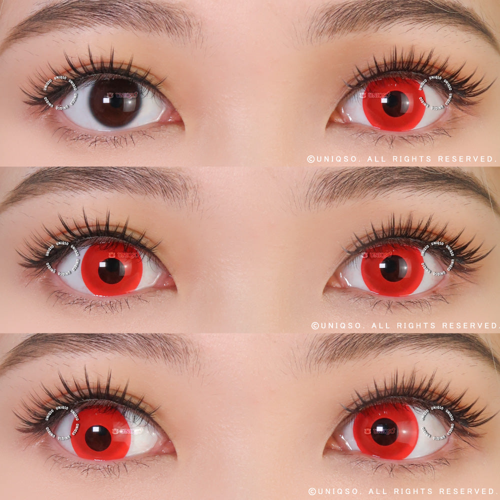 Sweety Crazy Bloody Red - 1 Day Disposable (1 lens/pack)-Crazy Contacts-UNIQSO