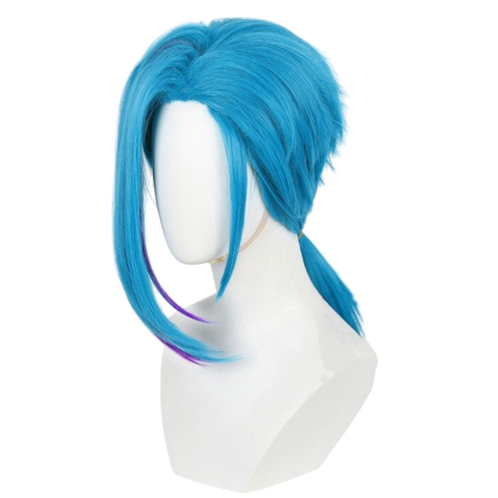 Cosplay Wig - League of Legends - Short Jinx-Cosplay Wig-UNIQSO