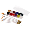 Fit Colors 12 Colors Water Soluble Face & Body Paint-Makeup Palette-UNIQSO