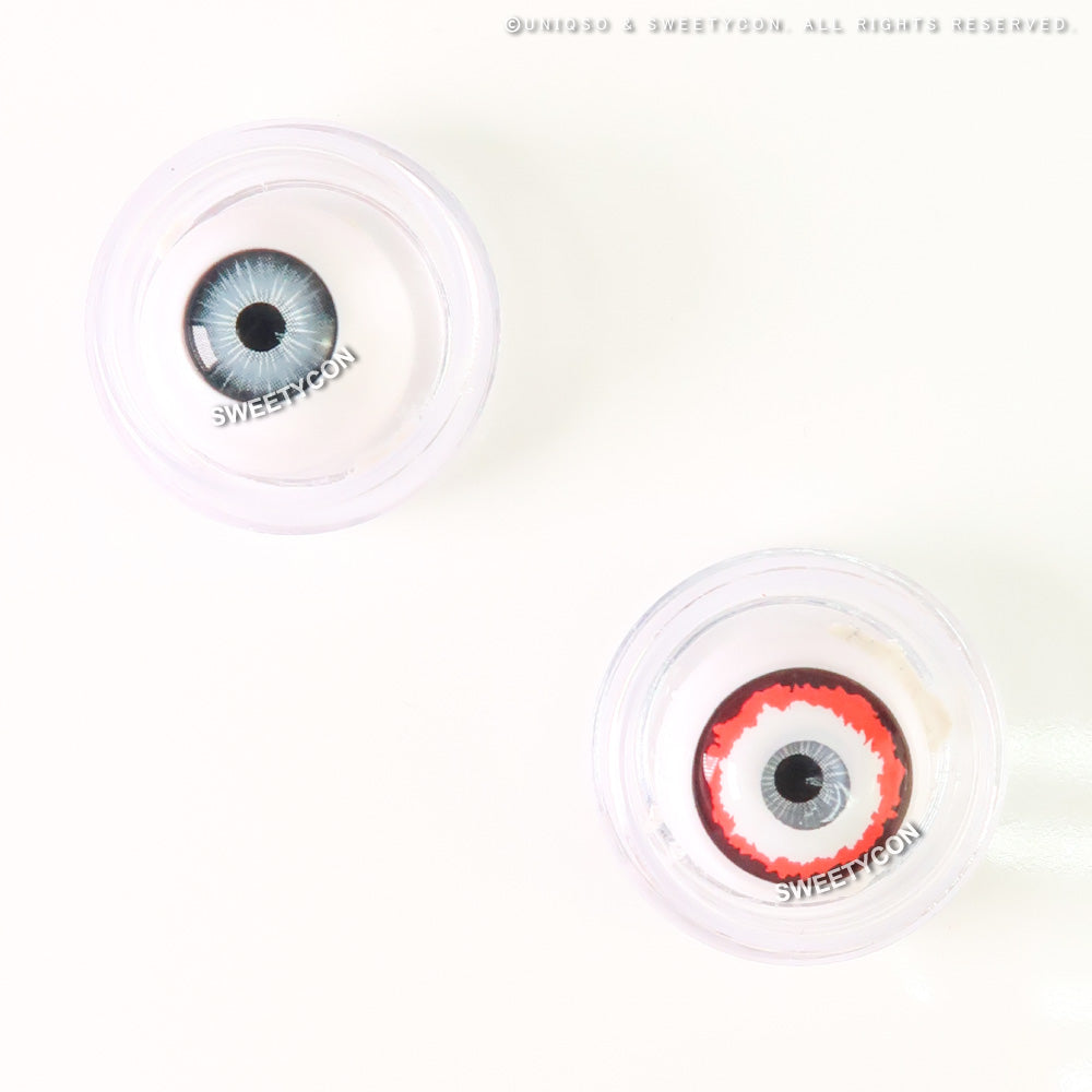 Sweety Mini Sclera White Monster (1 lens/pack)-Mini Sclera Contacts-UNIQSO