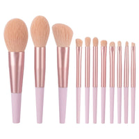 11pcs Long Tube Makeup Brushes Set-Makeup Brushes-UNIQSO UK
