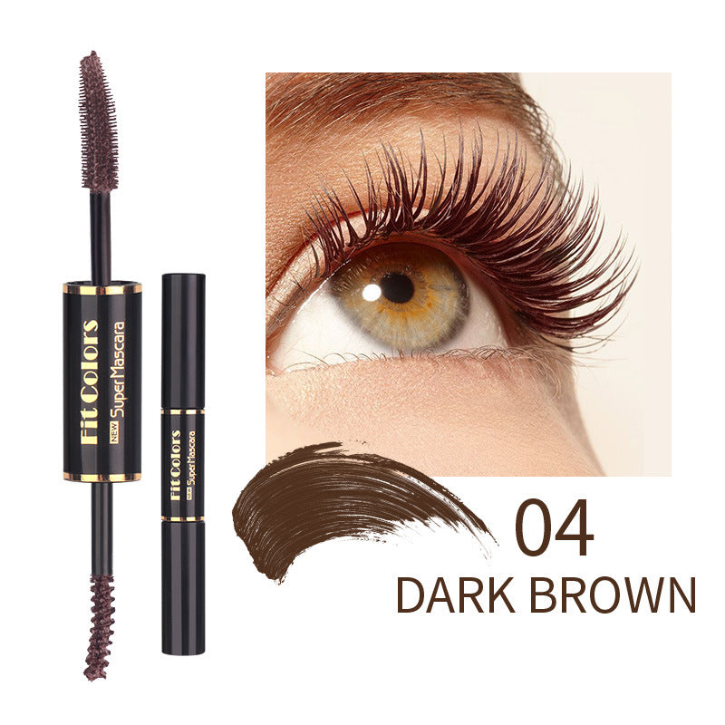 Fit Colors Double-Head Thick Curling Color Mascara-Mascara-UNIQSO