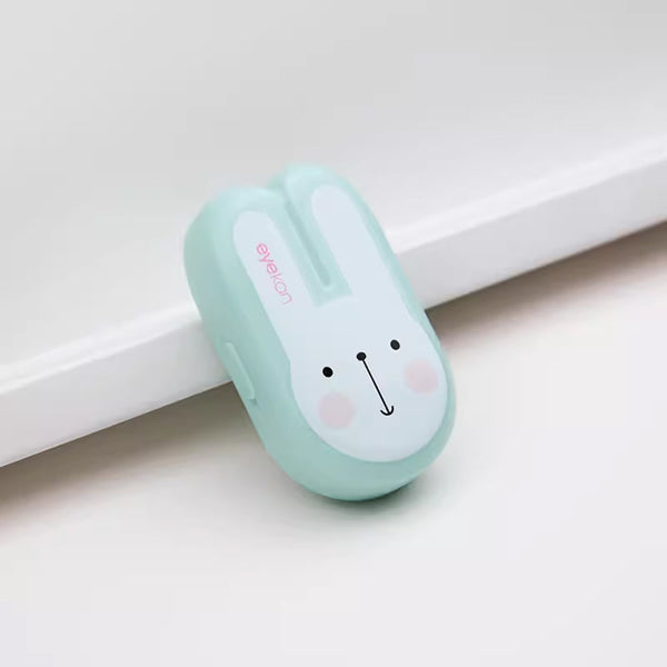 Lens Case Travel Kit - Cute Long Ears Bunny-Lens Case-UNIQSO