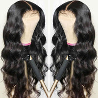 Premium Wig - Velvet Pumplin Front Lace Body Wave Hair Wig-Lace Front Wig-UNIQSO