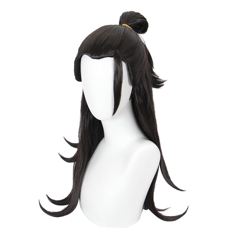 Anime Black Cosplay Wig CS458K-Cosplay Wig-UNIQSO UK