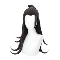 Anime Black Cosplay Wig CS458K-Cosplay Wig-UNIQSO UK