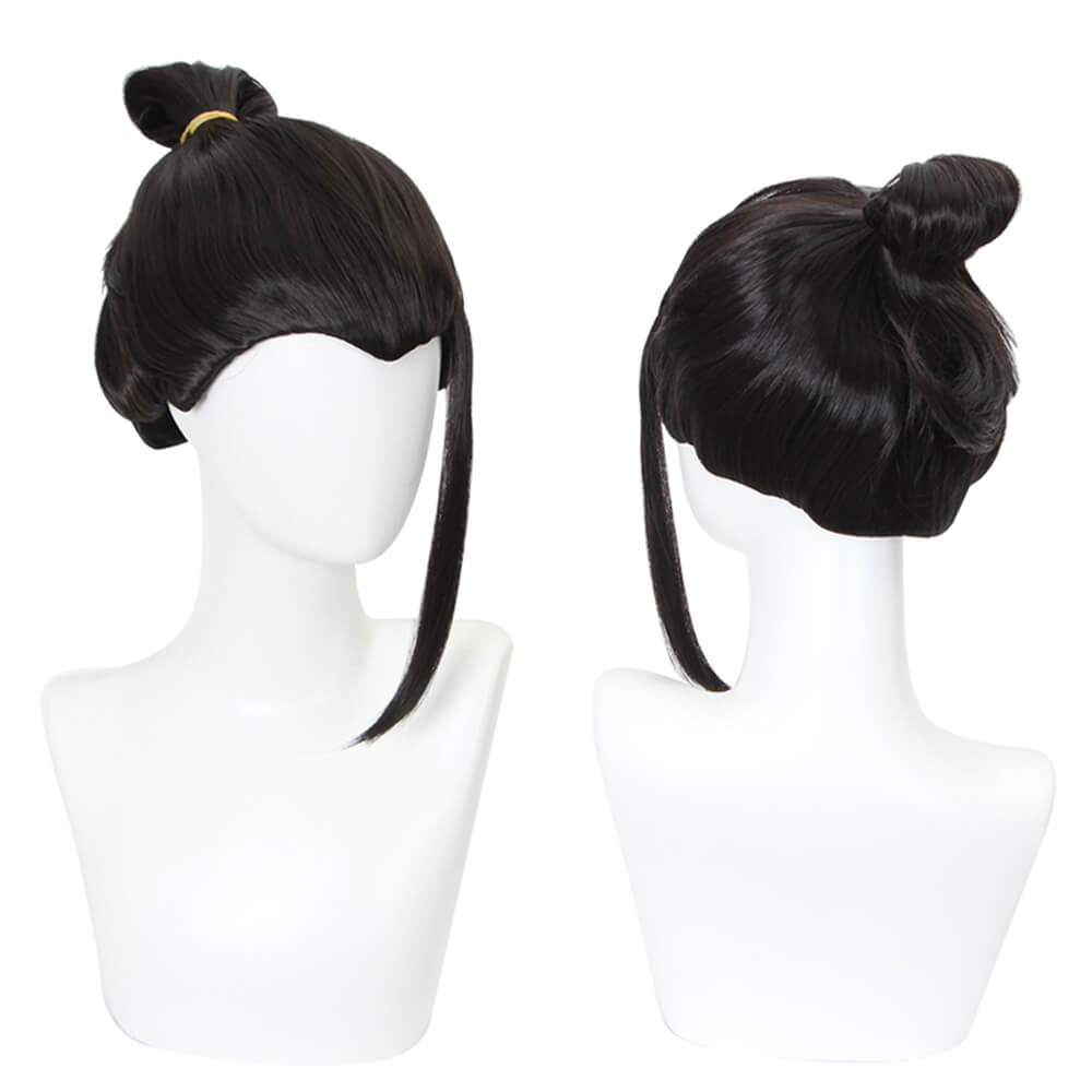 Anime Black Cosplay Wig CS458L-Cosplay Wig-UNIQSO UK