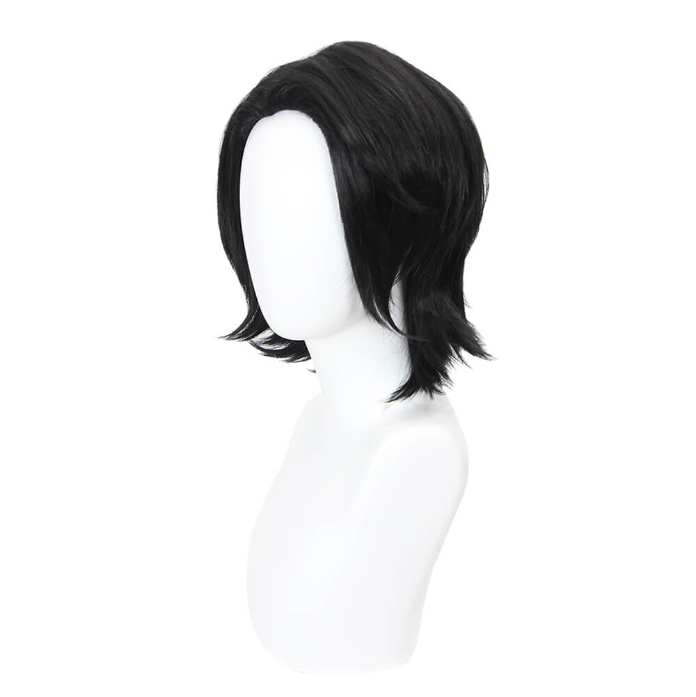 Anime Black Cosplay Wig CS458N-Cosplay Wig-UNIQSO UK