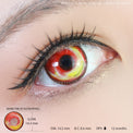 Anime Fire by KleinerPixel (1 lens/pack)-Colored Contacts-UNIQSO UK