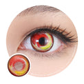 Anime Fire by KleinerPixel (1 lens/pack)-Colored Contacts-UNIQSO UK