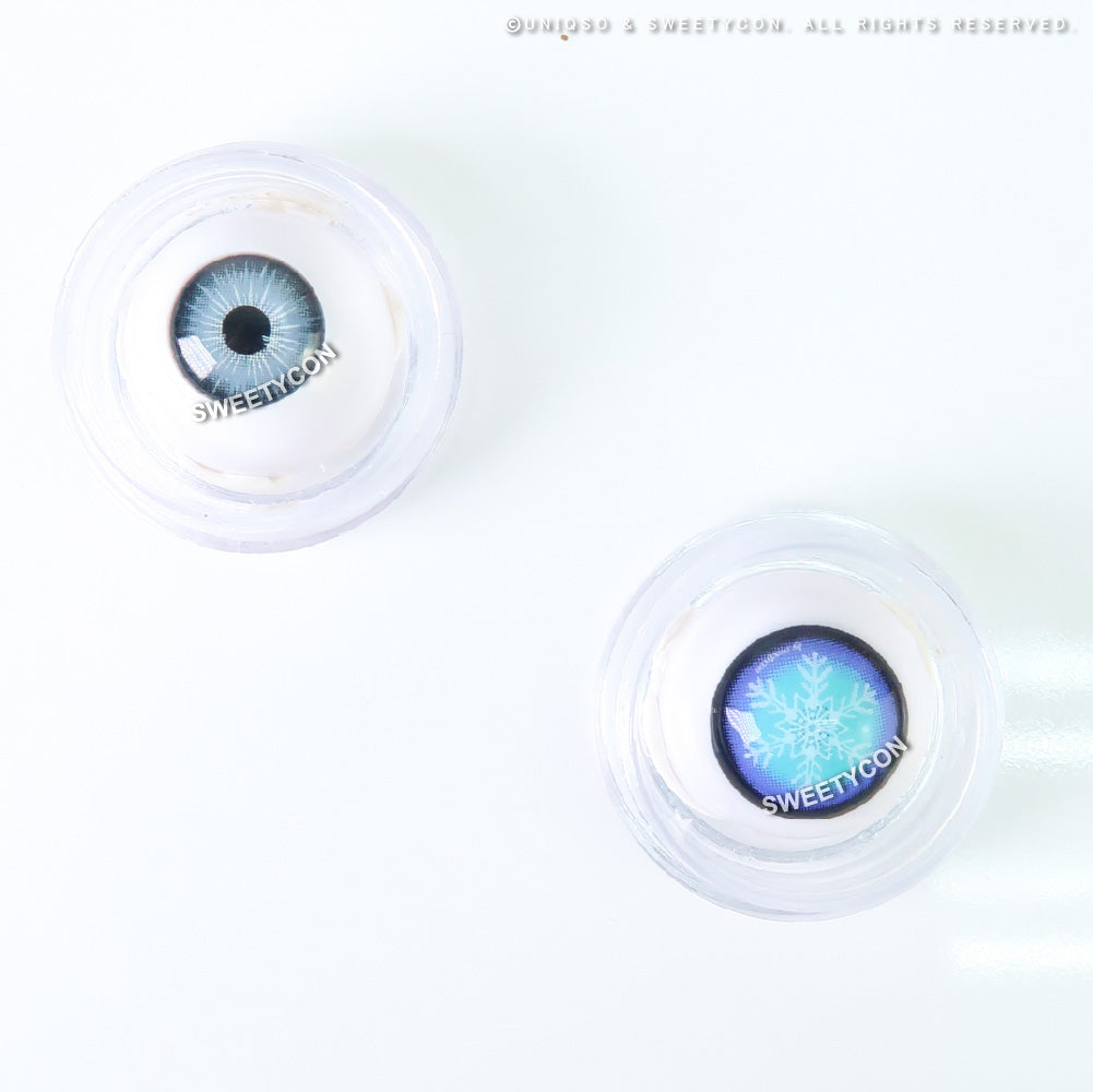 Anime Winter Queen by KleinerPixel (1 lens/pack)-Colored Contacts-UNIQSO UK