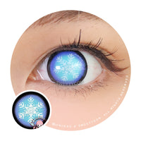 Anime Winter Queen by KleinerPixel (1 lens/pack)-Colored Contacts-UNIQSO UK
