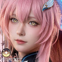 Sweety x Eyesinger Amber Star Crest (2 lenses/pack)-Colored Contacts-UNIQSO UK