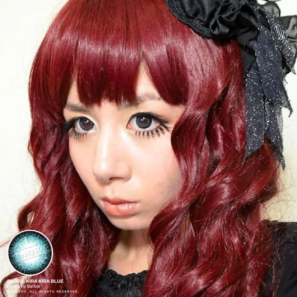 Western Eyes Kira Kira Blue (1 lens/pack)-Colored Contacts-UNIQSO