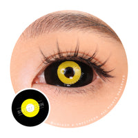 Sweety Yellow Sclera Contacts Yellow Ghoul (1 lens/pack)-Sclera Contacts-UNIQSO UK