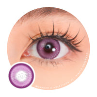 Sweety Halo Purple (1 lens/pack)-Colored Contacts-UNIQSO UK